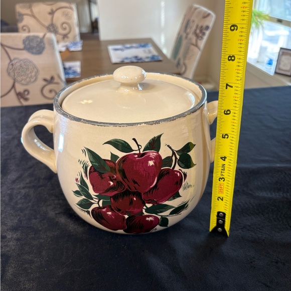 Vintage Home And Garden Party Ltd. Stoneware Bean Pot - Picture 10 of 12